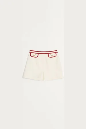 VALENTINO CREPE COUTURE SHORTS Frau 38