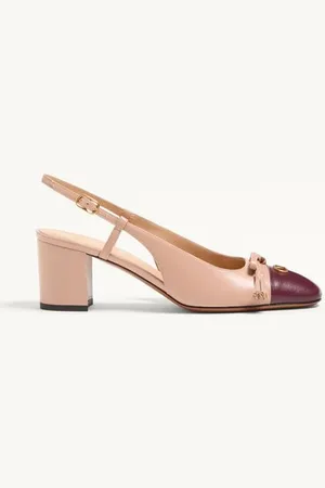 VALENTINO GARAVANI VALET DU ROI SLINGBACK-PUMPS AUS ZIEGENLEDER 60 MM Frau 35.5