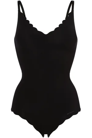 Gold Crest Shaping-Body Shapewear Damen Bauchweg Body Stark Formend  Miederbody mit Bein Shaper