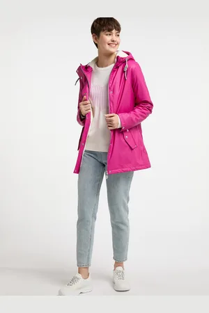 myMo Regenjacke mit Webpelzfutter