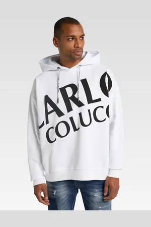 Carlo Colucci Hoodie ohne Reißverschluss
