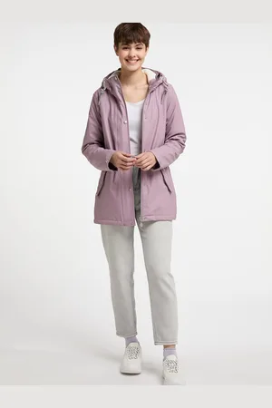 myMo Regenjacke mit Webpelzfutter