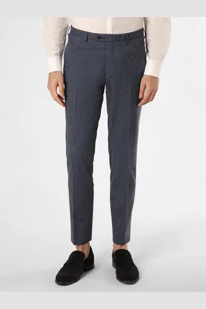 Club of Gents Baukasten-Hose mit Leinen-Anteil