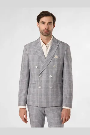 Finshley & Harding London Baukasten-Sakko mit Leinen-Anteil