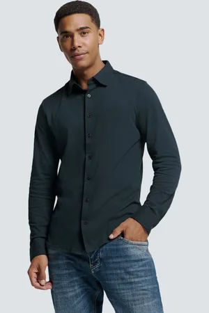 No Excess Piqué-Hemd von Timeless Basics
