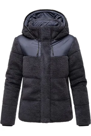 Marikoo Kapuzenplüschjacke