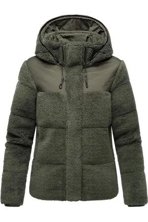 Marikoo Kapuzenplüschjacke