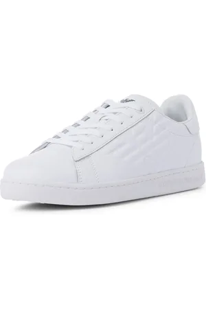 EA7 Sneaker aus Leder
