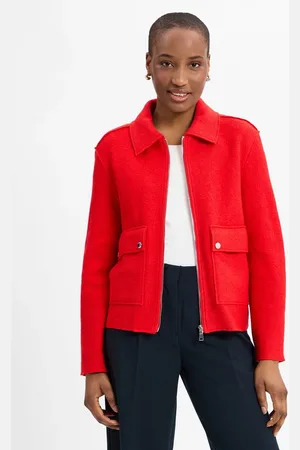 QS by s.Oliver Übergangsjacke mit Wollanteil