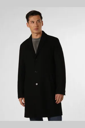 HUGO BOSS Mantel mit Cashmere-Anteil