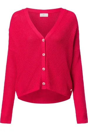 Fynch-Hatton Strickjacke mit Leinenanteil