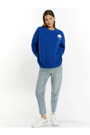myMo Sweatshirt mit Applikation