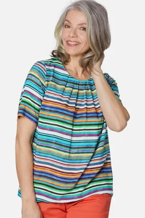 GOLDNER Druckbluse