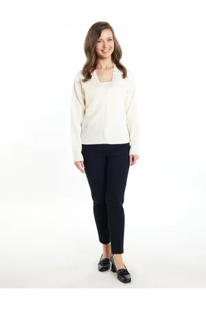 USHA Cardigan mit Perlen