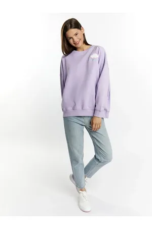 myMo Sweatshirt mit Applikation