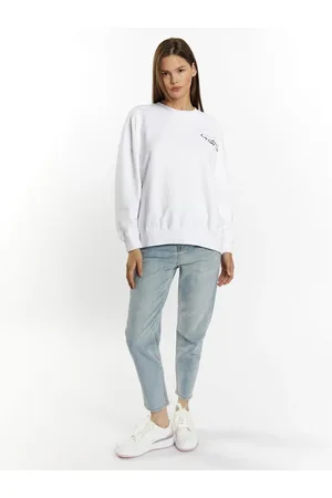 myMo Sweatshirt mit Applikation