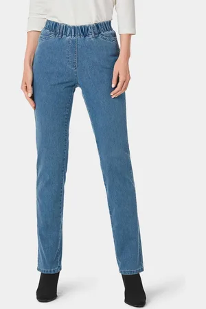 GOLDNER Jeansschlupfhose LOUISA
