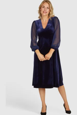 Kleo Abendkleid Abendkleid aus Samt