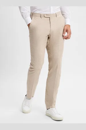 Digel Baukastenanzug-Hose mit Leinen-Anteil