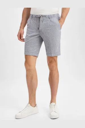 Bugatti Shorts mit Leinen-Anteil