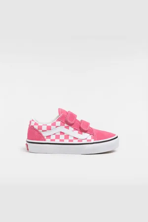 Vans Kleine Kinder Old Skool Checkerboard Schuhe mit Klettverschluss (4-8 Jahre), , Größe: 34
