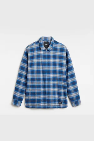 Vans Montwood Flanellhemd mit Reißverschluss, Mann, , Größe: S
