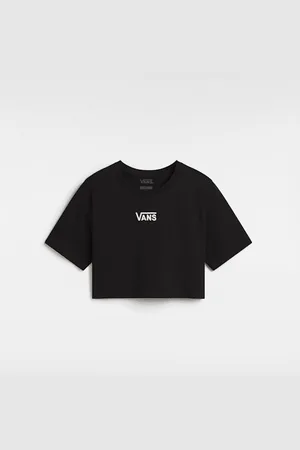 Vans Flying V Crop Rundhals-T-Shirt, Frau, , Größe: L