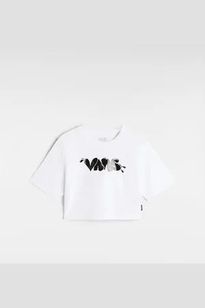 Vans Busted Type Crop Rundhals-T-Shirt, Frau, , Größe: L