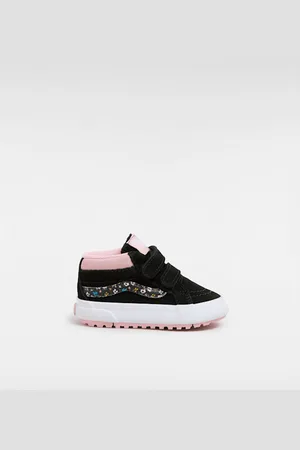 Vans Kleinkinder MTE Sk8-Mid Reissue Schuhe mit Klettverschluss (1-4 Jahre), Schwarz/Rosa, Größe: 22.5
