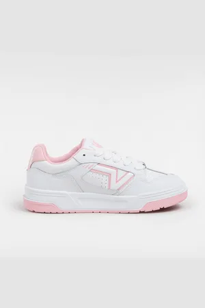 Vans Upland Schuhe, Mann, Weiß/Rosa, Größe: 35