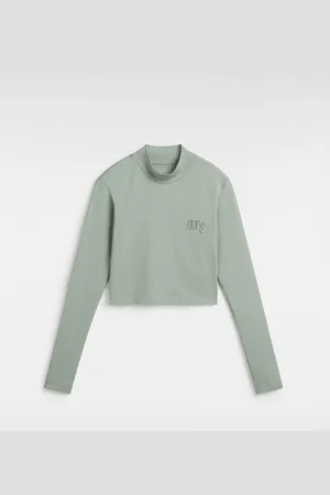 Vans Mini Langarm-T-Shirt mit Stehkragen, Frau, , Größe: XXL