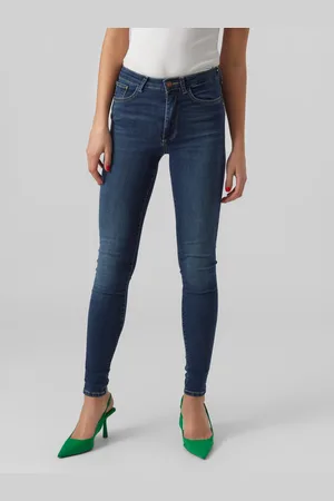 VERO MODA Vmsophia Hohe Taille Skinny Fit Jeans
