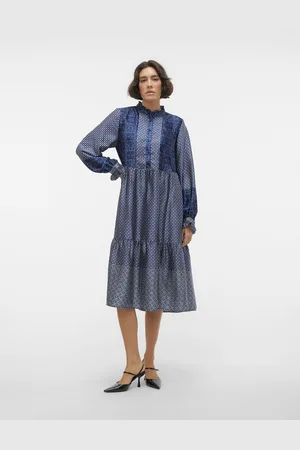 VERO MODA Vmlevi Midikleid