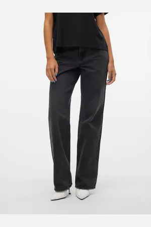 VERO MODA Vmfilippa Niedrige Taille Gerade Geschnitten Jeans