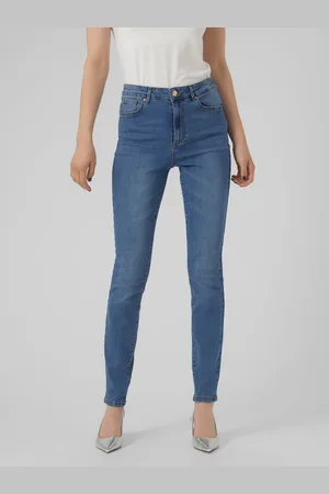 VERO MODA Vmsophia Hohe Taille Skinny Fit Jeans