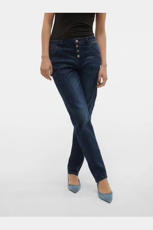 VERO MODA Vmmine Mid Rise Gerade Geschnitten Jeans