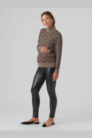Mama;licious Skinny Fit Hohe Taille Leggings