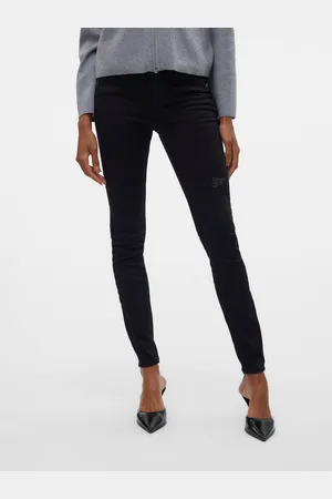 VERO MODA Vmflash Mid Rise Skinny Fit Jeans