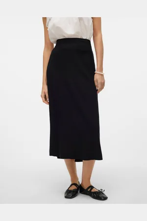 VERO MODA Vmmymilo Hohe Taille Langer Rock
