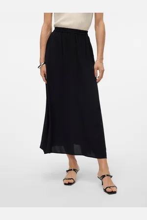 VERO MODA Vmeasy Hohe Taille Langer Rock
