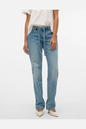 VERO MODA Vmpam Gerade Geschnitten Jeans