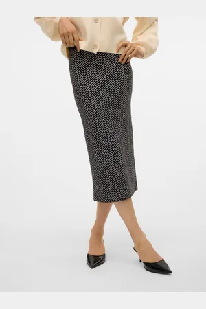VERO MODA Vmaria Hohe Taille Langer Rock