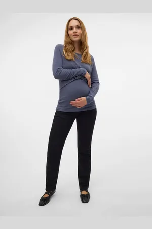 Mama;licious Gerade Geschnittener Slim Fit Jeans