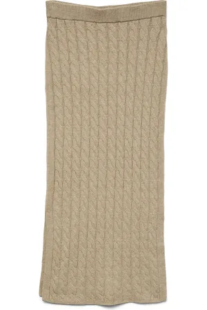 VERO MODA Awlorella Hohe Taille Langer Rock
