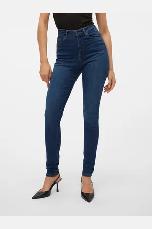 VERO MODA Vmsophia Hohe Taille Skinny Fit Jeans