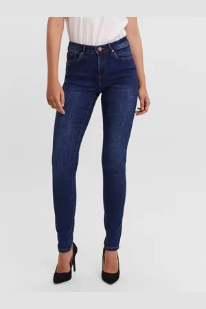 VERO MODA Vmtanya Mid Rise Skinny Fit Jeans