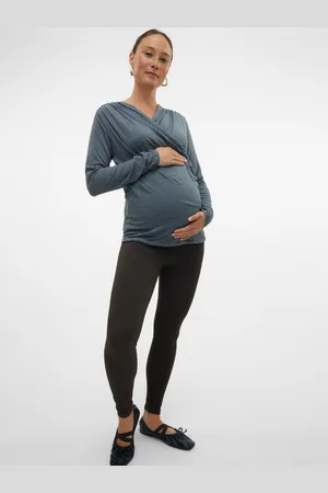 Mama;licious Slim Fit Hohe Taille Leggings