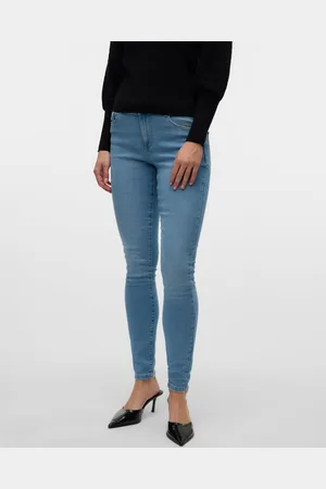 VERO MODA Vmelly Mid Rise Skinny Fit Jeans