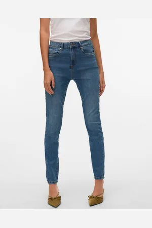 VERO MODA Vmsophia Hohe Taille Skinny Fit Jeans
