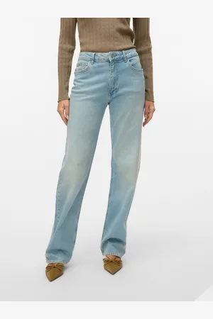 VERO MODA Vmvalerie Mid Rise Gerade Geschnitten Jeans